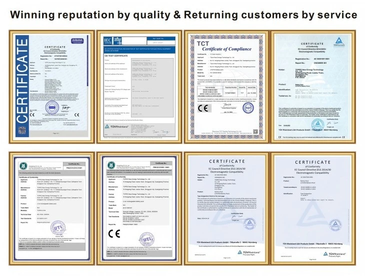Vertical High voltage stack battery certificate(1) Vertical High voltage stack battery certificate(1)
